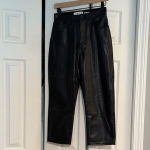 Abercrombie & Fitch Black High-Rise Pants